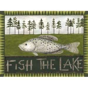  Cindy Shamp   Fish The Lake Canvas