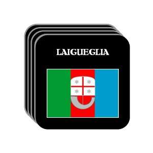 Italy Region, Liguria   LAIGUEGLIA Set of 4 Mini Mousepad Coasters