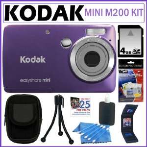  Kodak EasyShare Mini M200 10mp Digital Camera with 3x 