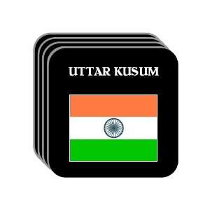  India   UTTAR KUSUM Set of 4 Mini Mousepad Coasters 