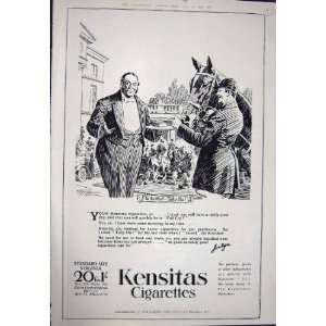  1923 ADVERTISEMENT KENSITAS VIRGINIA CIGARETTES WIX