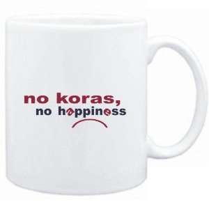  Mug White  NO Koras NO HAPPINESS Instruments Sports 