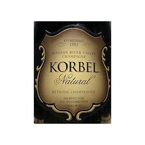  2008 Korbel Natural 750ml 750 ml Grocery & Gourmet Food