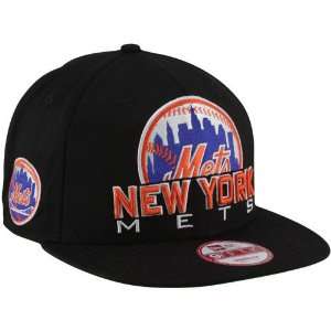  MLB New Era New York Mets 9FIFTY Retro Chop Snapback Hat 