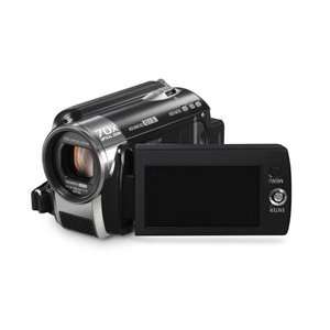   HDD and SD Card Standard Definition Camcorder   Black