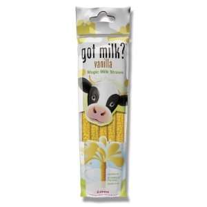 Got Milk Vanilla Magic Milk Straws  6 pk Grocery & Gourmet Food