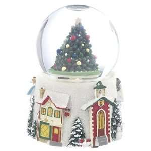  Personalized Medium Tree Snow Globe Christmas Ornament 