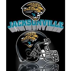 Northwest Jacksonville Jaguars Gridiron Fleece Throw  