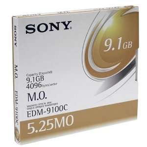  SONY  MEDIA 1PK REWRITABLE MAGNETO OPTICAL DISC 14X 9.1GB 