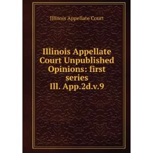 Illinois Appellate Court Unpublished Opinions first series. Ill. App 