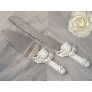  Heaven Sent collection cake and knife set Kitchen 