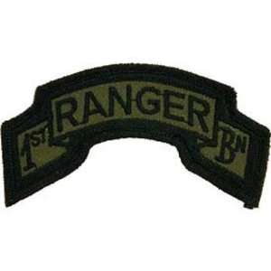  U.S. Army 1st Ranger Battalion Patch Green Patio, Lawn 