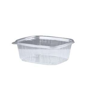   Plastic Regular Lid Hinged Deli Container 100 Pack (Case of 2