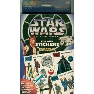  Star Wars Fun With Stickers Toys & Games