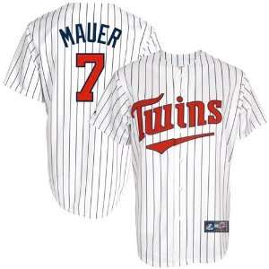  Majestic Joe Mauer Minnesota Twins Youth Replica Jersey #7 