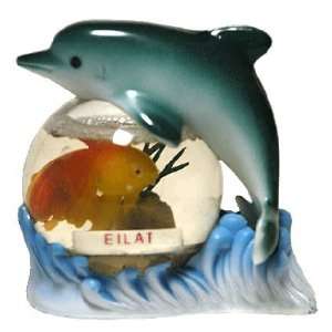  Eilat Dolphin Snow Globe