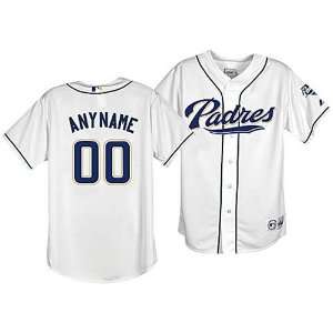 Padres Majestic MLB Custom Authentic Home Jersey   Mens  