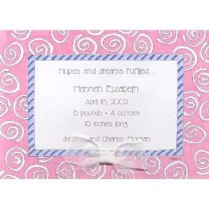 Pink Swirl Printable Invitation 