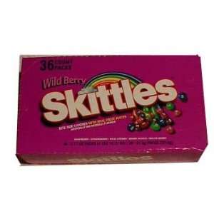Skittles Wild Berry Flavor (36 Count) Grocery & Gourmet Food