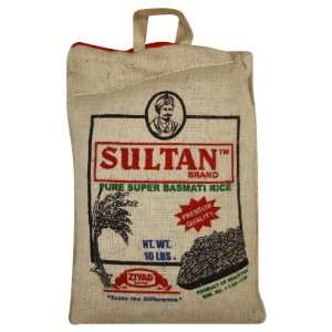 Sultan Basmati Rice, 10 pounds Grocery & Gourmet Food