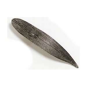   Bamboo and Stone 4 Long Bamboo Leaf Design Cabinet Bar Pull 2471