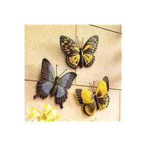  Butterfly Wall Plaques