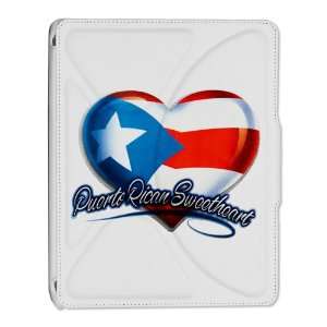  New iPad 3 Cover Folio Case Puerto Rican Sweetheart Puerto Rico Flag