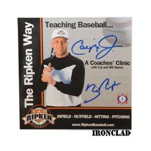  Coaches Instructional CD ROM Signed by the Ripken 