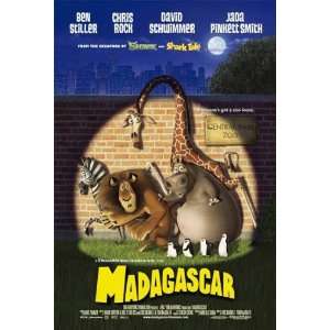  Madagascar Original 27 X 40 Theatrical Movie Poster 