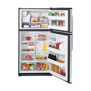 GTS21KCX 21 cu. ft. Top Freezer Refrigerator, 4 Spill Resistant Glass 