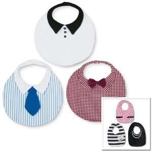    3 Formal Dress Baby Bibs Girl by Winston Brands Toys & Games