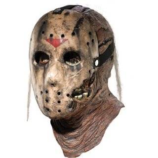 Jason Deluxe Overhead Latex 2 Piece Mask Officially Licensed Freddy Vs 