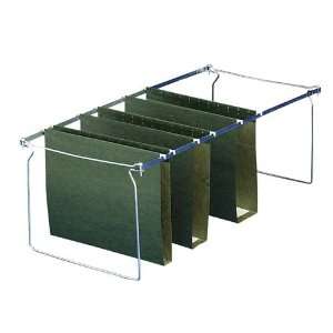   Hanging Folders, 2 Capacity, Legal, Standard Green