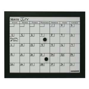 United Visual Products Magnetic Dry Erase Calendar (24 W x 18 H)