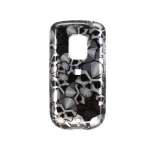   HTC Sprint Hero Graphic Case   Black Skull Cell Phones & Accessories