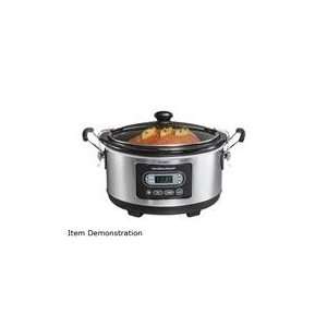  Hamilton Beach 33965 Stainless Steel Stay or Go 6 Qt 