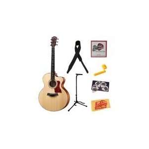  Taylor 315ce Jumbo Cutaway Acoustic Electric Guitar Bundle 
