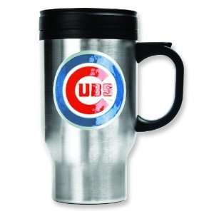  MLB Chicago Cubs Stainless Steel Travel Mug 16oz Sports 