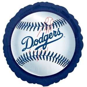  Lets Party By Los Angeles Dodgers Baseball Foil Balloon 