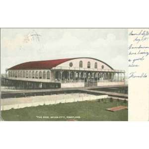  Reprint Ocean City, Maryland, ca. 1907  The Pier ca. 1907 