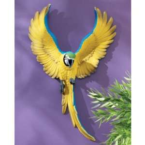 18 Tropical Exotic Parrots Flapping Macaw Bird Wall 