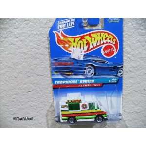 Hot Wheels Ice Cream Truck 1998 Tropicool Series 693 Without Fruit 