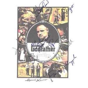 The Godfather Autographed Movie Poster