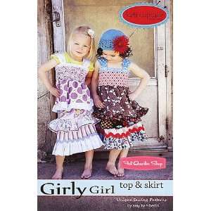  Girly Girl Top & Skirt Pattern   Kati Cupcake Pattern Co 