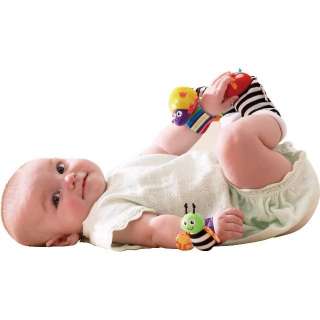 Baby Soft Toy Wrist Rattles Hands Foots finders  