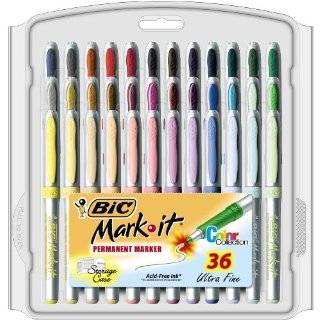   It Color Collection Ultra Fine Permanent Marker, Assorted, 36 Markers