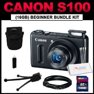  Canon PowerShot S100 12.1 MP Digital Camera with 5x Wide 