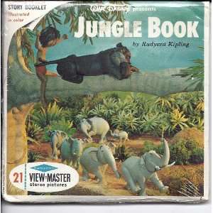   Walt Disneys Jungle Book 3d View Master 3 Reel Packet Toys & Games