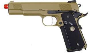 You are bidding on a brand new WE MEU 1911 Full Metal Gas Blow Back 