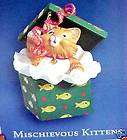 Mischievous Kittens Hallmark 2005 Cat in Box NEW CUTE